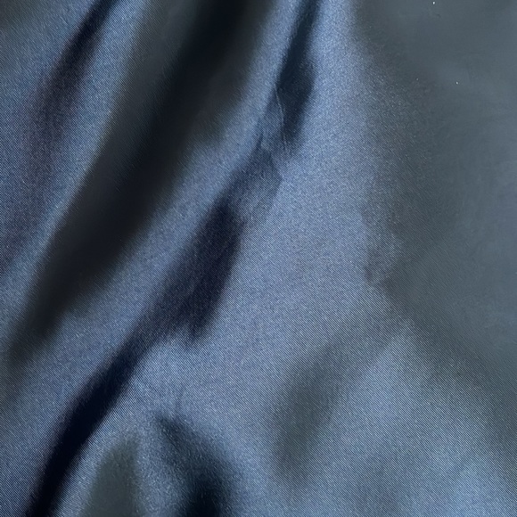 Speechless Kids | Size 16 Navy & Tan, Mesh & Pearl Elegant Formal Dress w Train - Picture 9 of 13